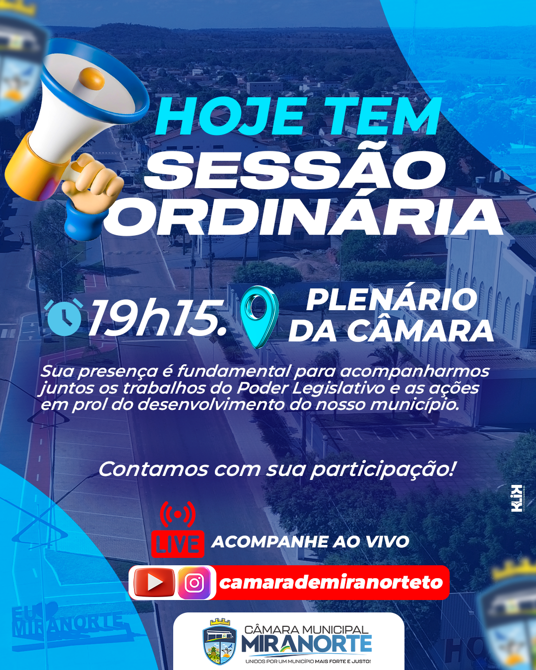 CONVITE SESSÃO ORDINÁRIA