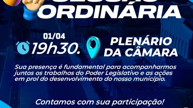 Sessão ordinária