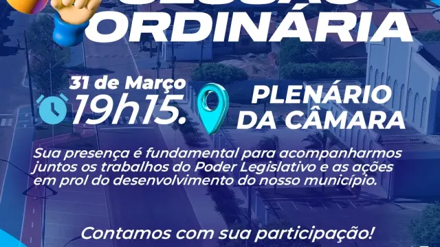 Sessão ordinária