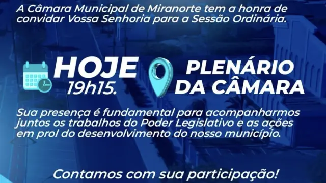 Sessão ordinária