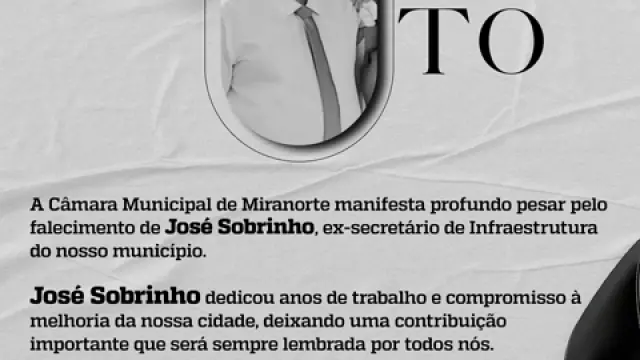 NOTA DE PESAR