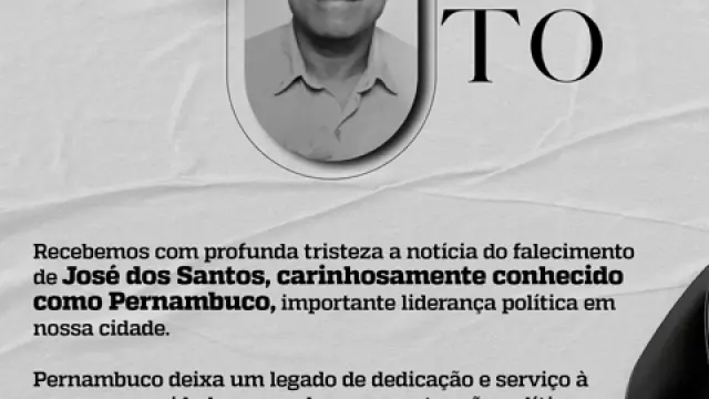 NOTA DE PESAR