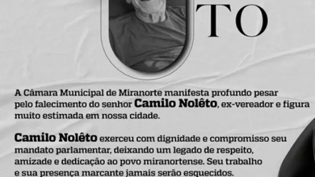 Nota de Pesar