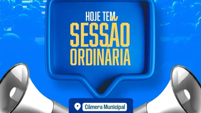 📣 Convite – Sessão Ordinária da Câmara Municipal de Miranorte