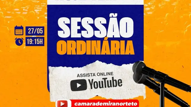 CONVITE – SESSÃO ORDINÁRIA